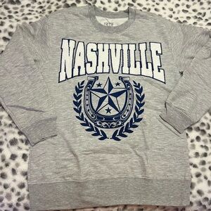 Grey Nashville Crewneck